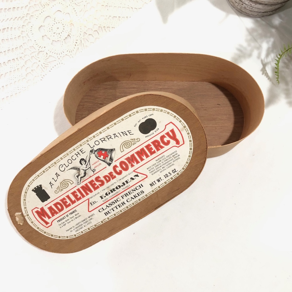 Vintage French Cookie Box